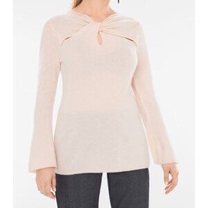 Black Label Twist Cut-out Cashmere Sweater